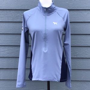 PINK Victoria’s Secret Ultimate 1/2 Zip Athletic Pullover Sweater